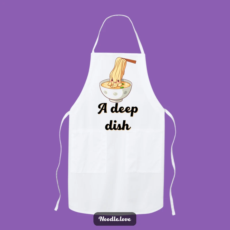 Funny Noodle Dive Apron - Chef's Hilarious Culinary Statement Gift