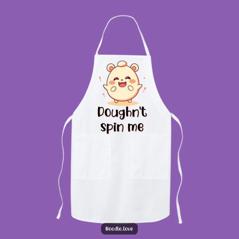 Funny Dizzy Bao Bun Apron: Cook with Joyful Swirls - Funny Gift