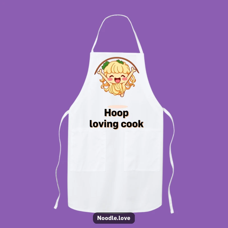 Funny Noodle Acrobat Apron: Kitchen Wear for the Energetic Chef