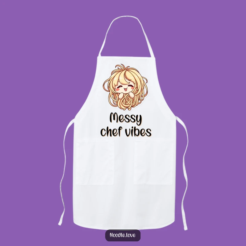 Funny Noodle Apron: Amused Tangle Chef Wear, Practical Humorous Gift