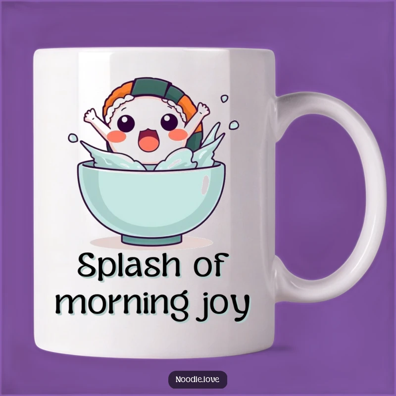 Funny Kawaii Sushi Surprise Mug - Hilarious Humorous Gift for Sushi Lovers