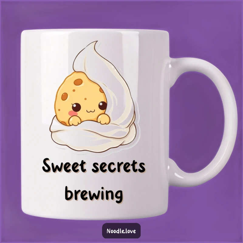 Funny Kawaii Cookie Mug: Sweet Treats and Hidden Secrets Gift