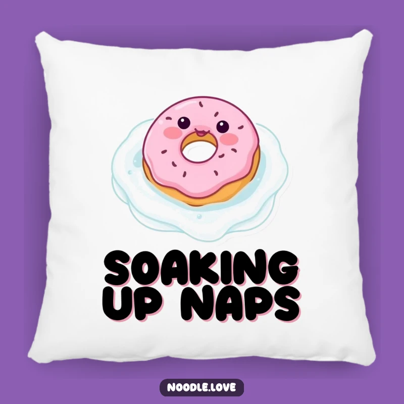 Comfortable Funny Donut Milk Pool Pillow: Hug Your Sweet Side with Softness