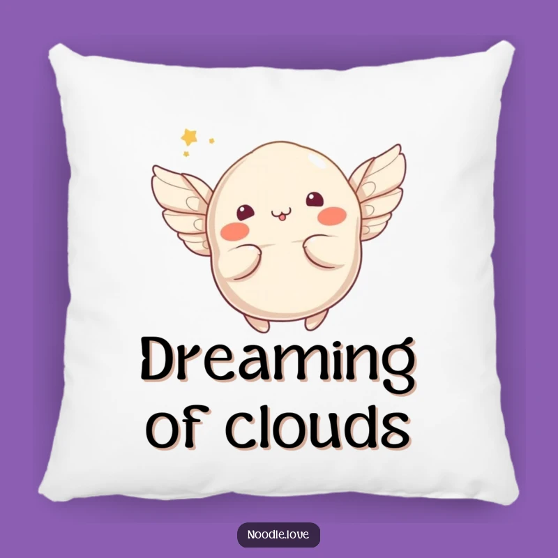 Funny Winged Dumpling Pillow: Cozy Comfort for Your Dreamiest Moments