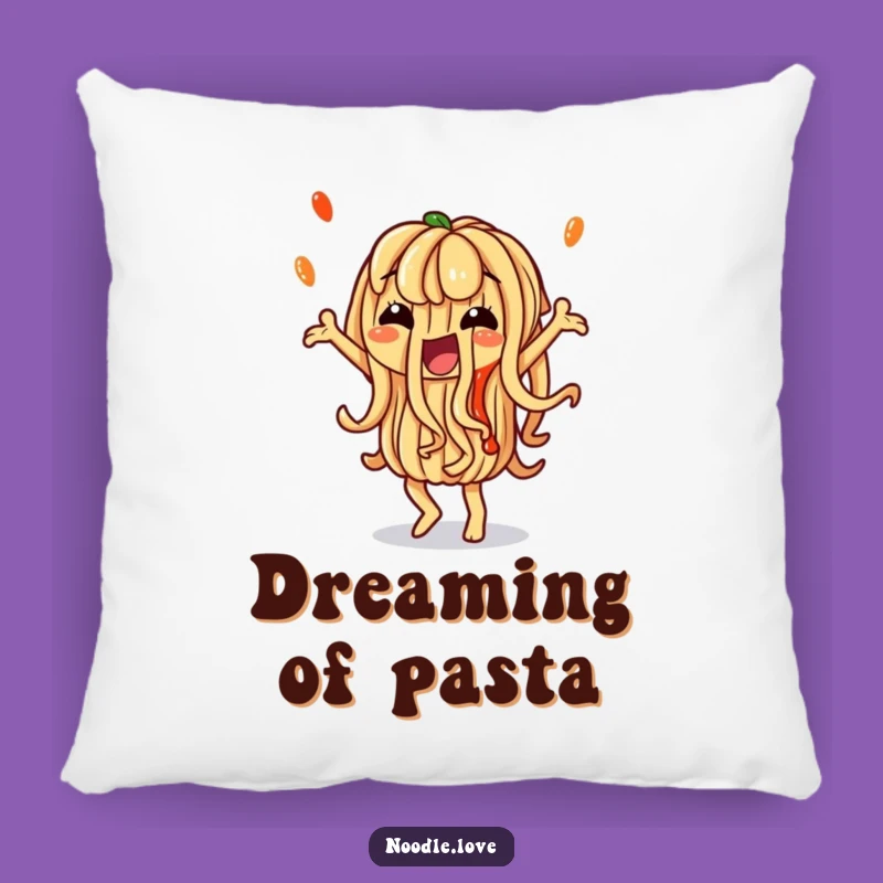 Funny Noodle Pillow: Cozy Dancer Comfort, Perfect Soft Funny Gift for Food Lovers!