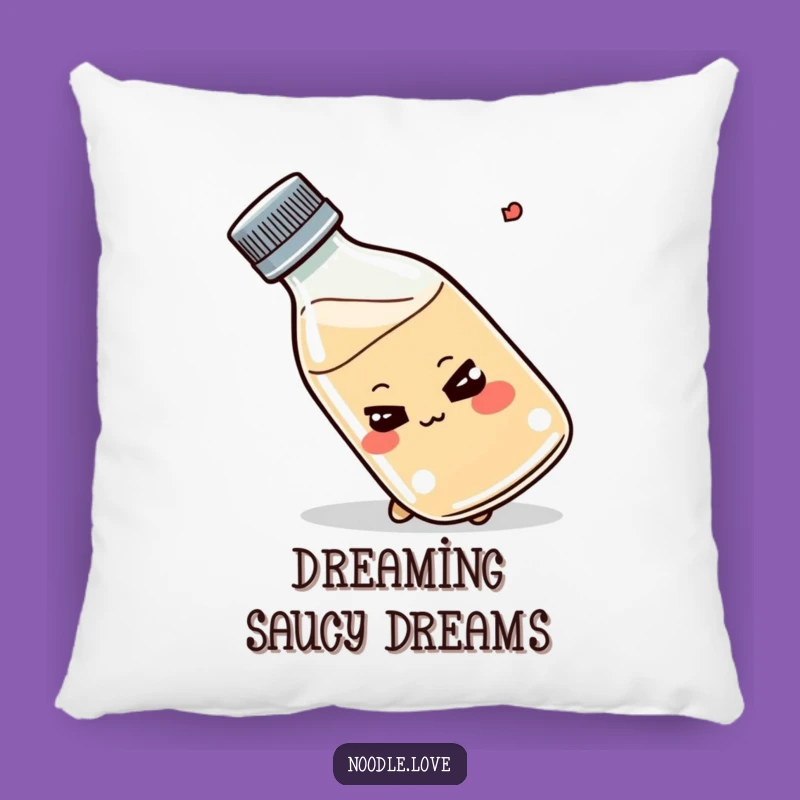 Funny Shoyu Bottle Pillow - Cozy Kitchen Comfort, Great Funny Gift