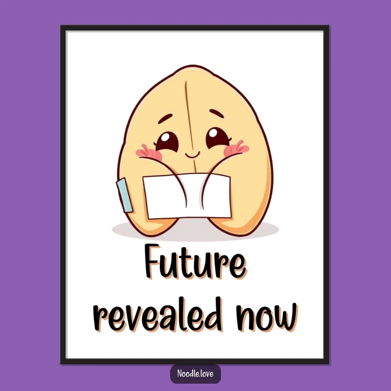 Funny Fortune Cookie Digital Art: Witty & Cheerful Decor - Funny Gift