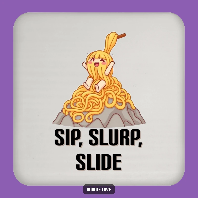 Funny Noodle Slide Coaster: Protect Surfaces Mountain Character - Practical Funny Gift!