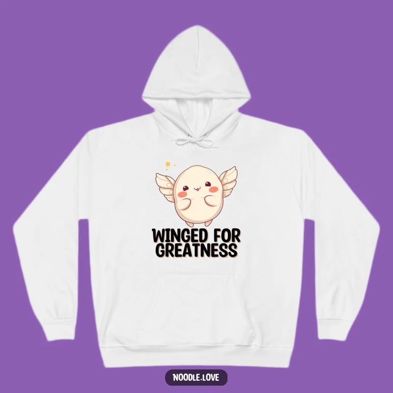 Funny Flying Dumpling Hoodie: Cozy Comfort for Your Inner Dreamer