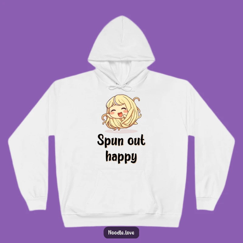 Funny Giggling Noodle Hoodie - Cozy Playful Comfort