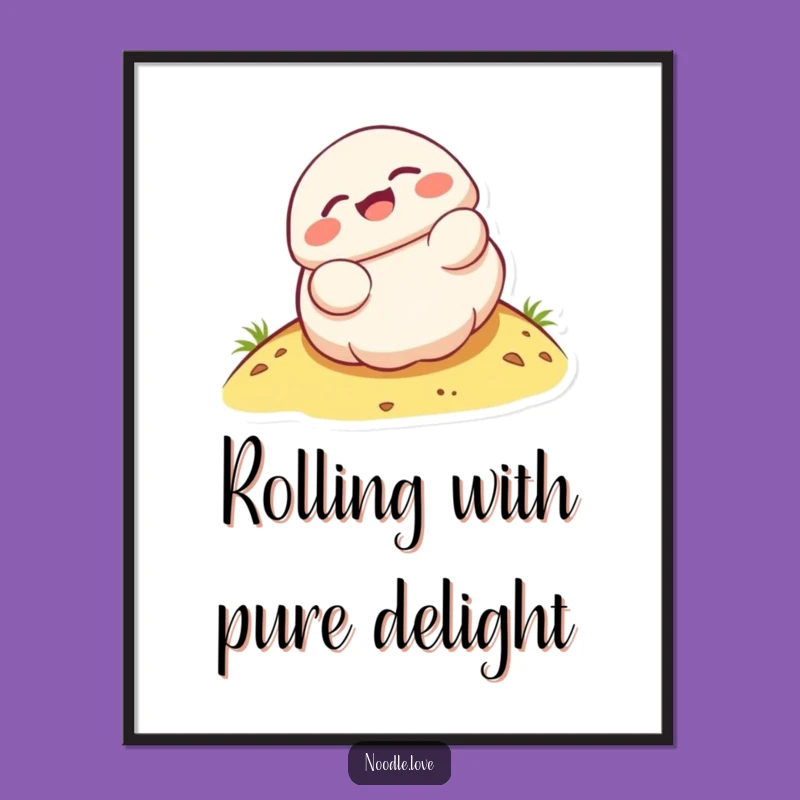 Free Printable Wall Art: Giggling Dumpling Hill, Hilarious Downloadable Decor!