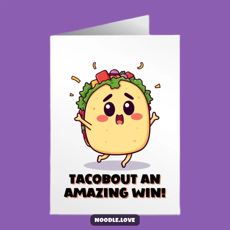 Taco Celebration Card Free Printable - Downloadable Energetic Success!