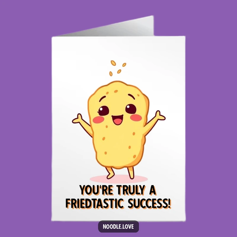 Free Printable Congrats Card: Tempura Dance Celebration, Downloadable Gift