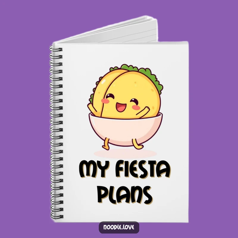 Funny Sliding Taco Notebook - Hilarious Journal for Fiesta Ideas