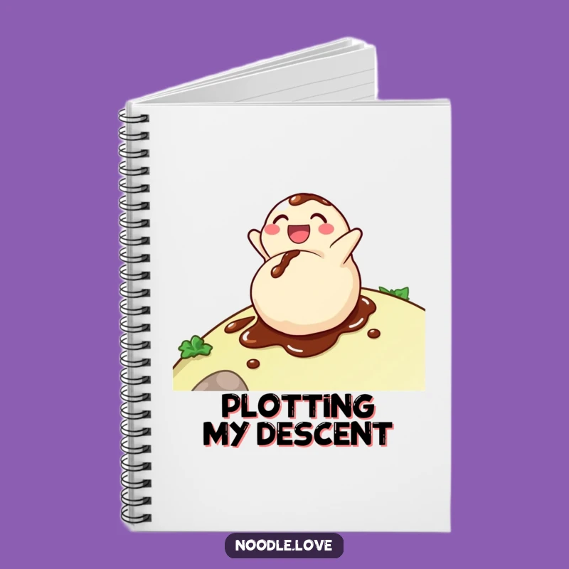 Funny Dumpling Notebook: Delighted Soy Sauce Roller, Jot Down Delicious Ideas!