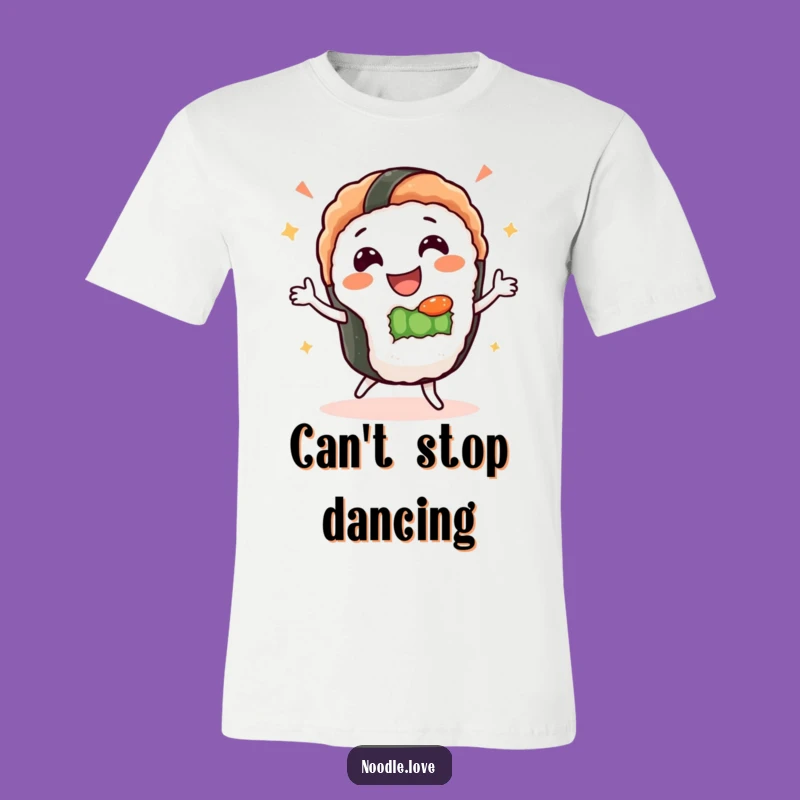 Funny Sushi Dance T-Shirt: Show Off Your Moves and Your Love for Sushi!