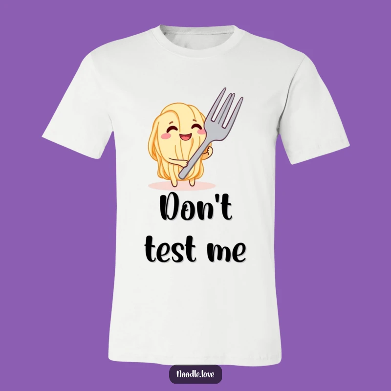 Funny Noodle Tease T-Shirt - Hilarious Foodie Battle Tee Gift