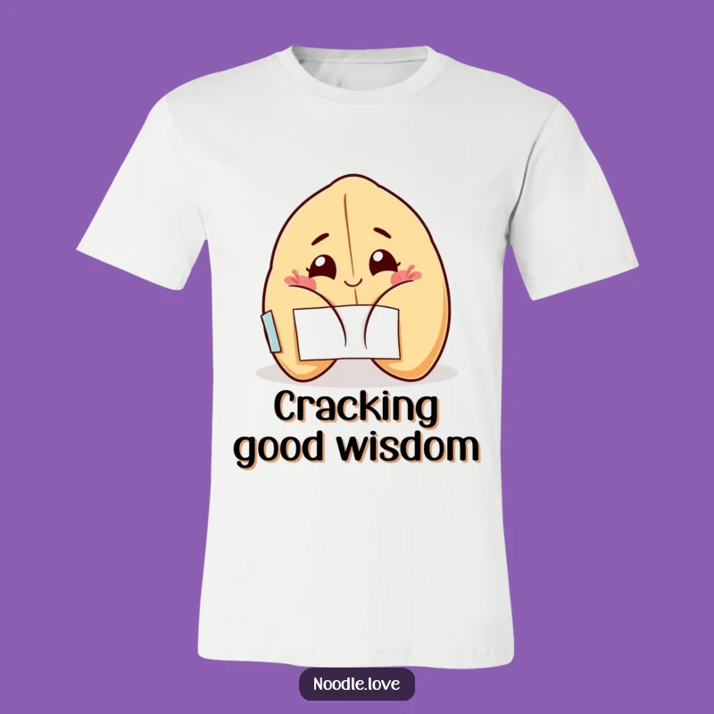 Funny Fortune Cookie T-Shirt: Wink & Grin Good Fortune - Funny Gift Idea