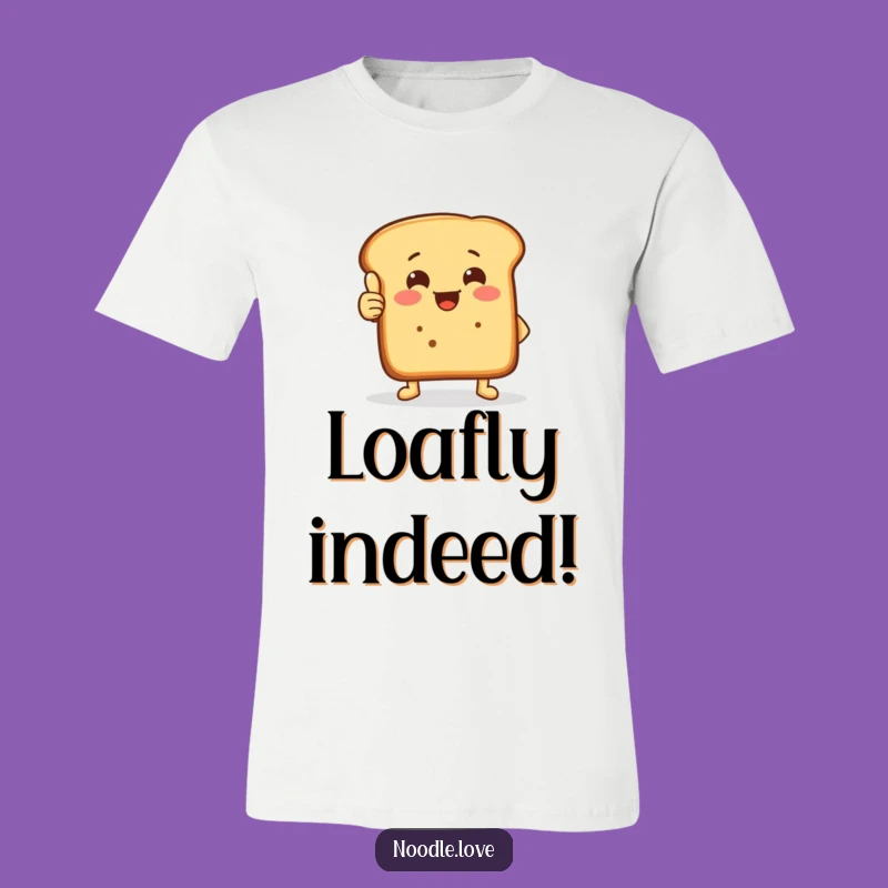 Funny Thumbs-Up Bread T-Shirt - Wear Your Positivity Boldly!