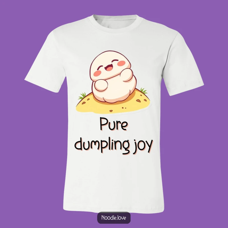 Funny Kawaii Dumpling Rolling T-Shirt - Hilarious Humorous Tee Gift Idea