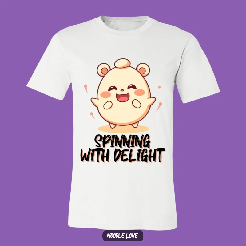 Funny Dizzy Bao Bun T-Shirt: Joyful Swirls of Fun - Funny Gift