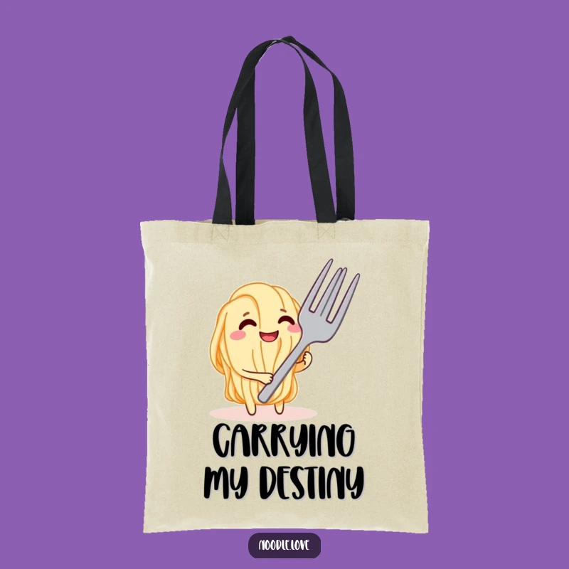 Funny Noodle Tease Tote Bag - Carry Your Playful Appetite Gift