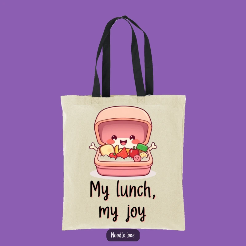 Funny Bento Box Tote Bag: Popping Surprise, Carry Your Smiles!