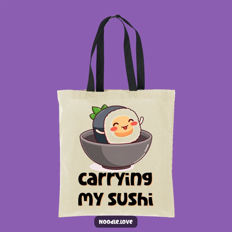 Funny Sushi Leap Tote Bag - Carry Your Foodie Joy & Style Gift