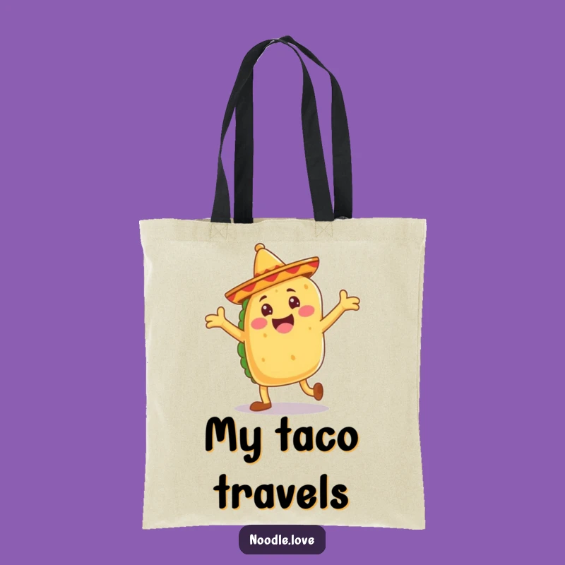 Funny Taco Dance Tote Bag - Carry Your Fiesta Spirit & Style Gift